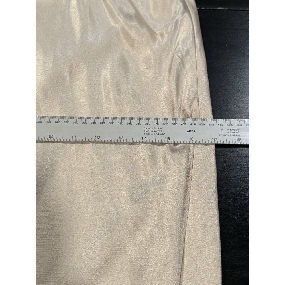Dissh Satin Strapless Slip Dress Sz 6 Champagne Formal Wedding Bridal - Picture 11 of 12